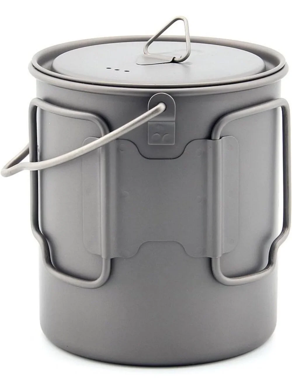 Ultralight Titanium 750ml Pot with Bail Handle for Camping & Backpacking